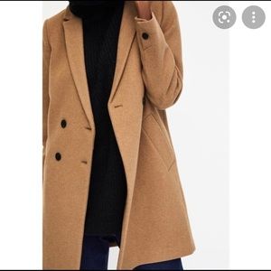 Zara trf Tomboy Camel Coat